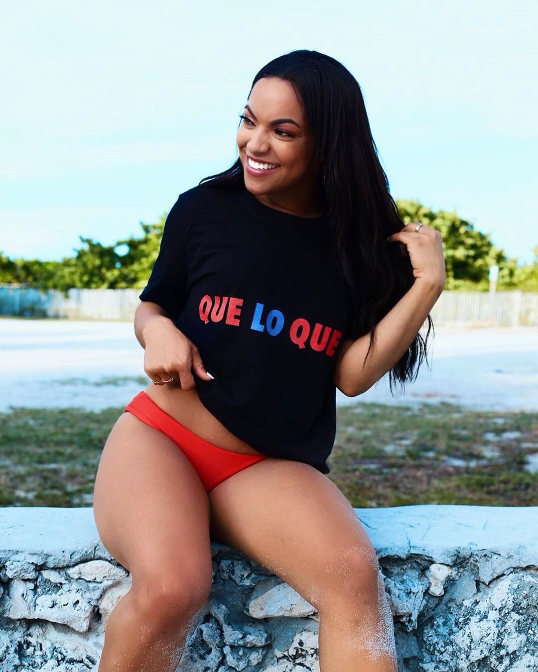 Que Lo Que Unisex T-Shirt  - 2020 - DominicanGirlfriend.com - Frases Dominicanas - República Dominicana Lifestyle Graphic T-Shirts Streetwear & Accessories - New York - Bronx - Washington Heights - Miami - Florida - Boca Chica - USA - Dominican Clothing