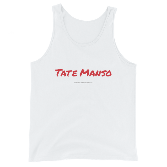 Tate Manso Tank Top  - 2020 - DominicanGirlfriend.com - Frases Dominicanas - República Dominicana Lifestyle Graphic T-Shirts Streetwear & Accessories - New York - Bronx - Washington Heights - Miami - Florida - Boca Chica - USA - Dominican Clothing