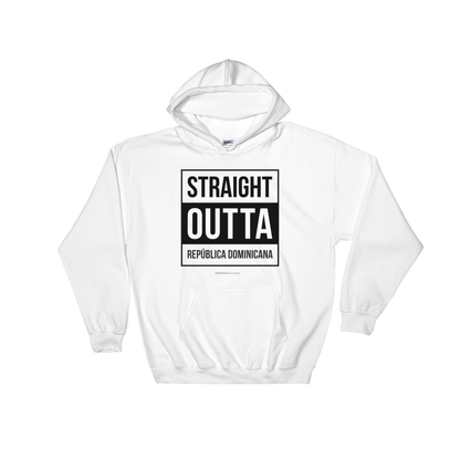 Straight Outta República Dominicana Unisex Hoodie  - 2020 - DominicanGirlfriend.com - Frases Dominicanas - República Dominicana Lifestyle Graphic T-Shirts Streetwear & Accessories - New York - Bronx - Washington Heights - Miami - Florida - Boca Chica - USA - Dominican Clothing