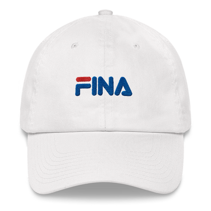 Fina Dad Hat  - 2020 - DominicanGirlfriend.com - Frases Dominicanas - República Dominicana Lifestyle Graphic T-Shirts Streetwear & Accessories - New York - Bronx - Washington Heights - Miami - Florida - Boca Chica - USA - Dominican Clothing