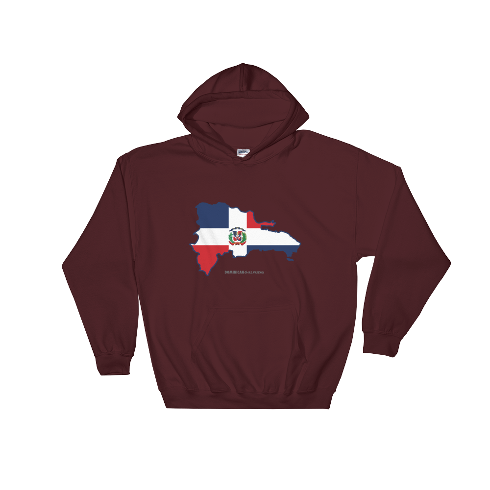 Republica Dominicana Hoodie  - 2020 - DominicanGirlfriend.com - Frases Dominicanas - República Dominicana Lifestyle Graphic T-Shirts Streetwear & Accessories - New York - Bronx - Washington Heights - Miami - Florida - Boca Chica - USA - Dominican Clothing