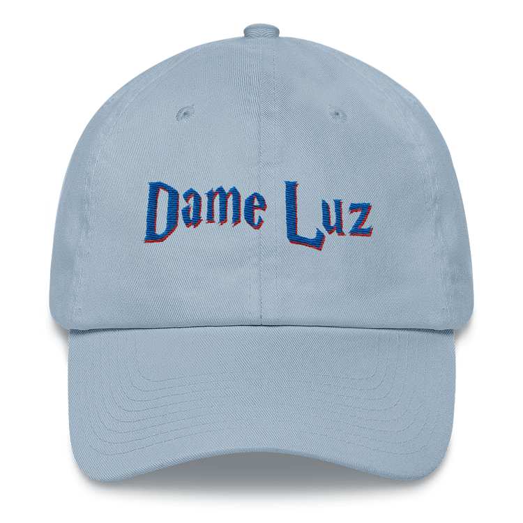 Dame Luz Dad hat  - 2020 - DominicanGirlfriend.com - Frases Dominicanas - República Dominicana Lifestyle Graphic T-Shirts Streetwear & Accessories - New York - Bronx - Washington Heights - Miami - Florida - Boca Chica - USA - Dominican Clothing