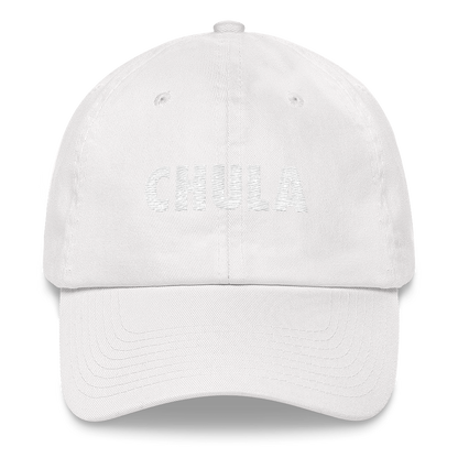 Chula Dad Hat  - 2020 - DominicanGirlfriend.com - Frases Dominicanas - República Dominicana Lifestyle Graphic T-Shirts Streetwear & Accessories - New York - Bronx - Washington Heights - Miami - Florida - Boca Chica - USA - Dominican Clothing