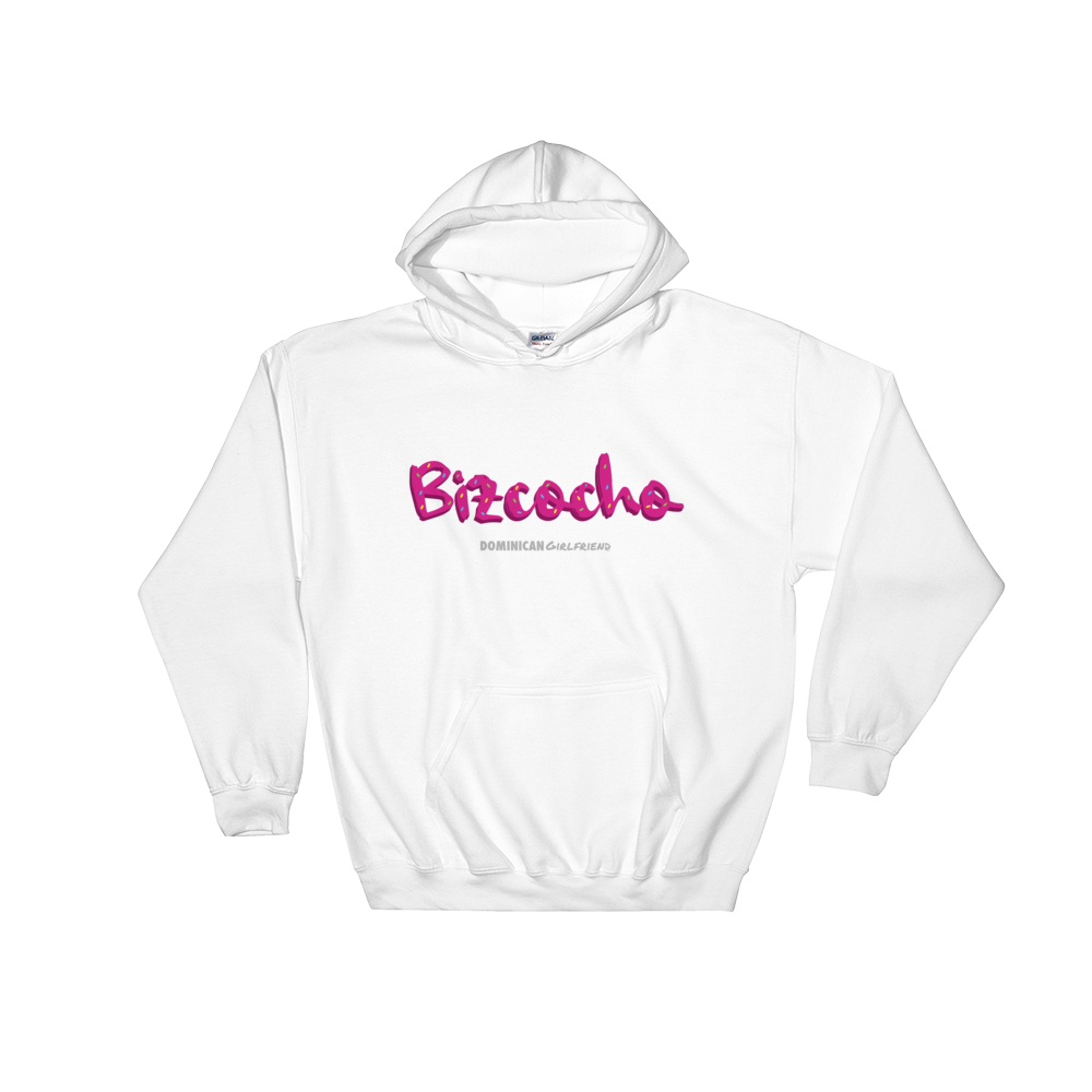 Bizcocho Hoodie  - 2020 - DominicanGirlfriend.com - Frases Dominicanas - República Dominicana Lifestyle Graphic T-Shirts Streetwear & Accessories - New York - Bronx - Washington Heights - Miami - Florida - Boca Chica - USA - Dominican Clothing