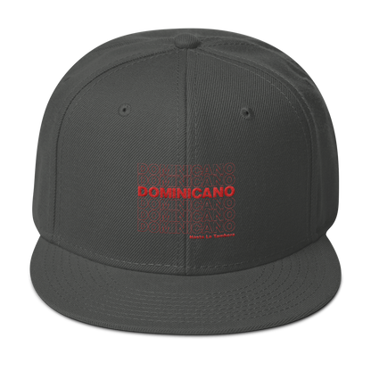 Dominicano Hasta La Tambora Snapback  - 2020 - DominicanGirlfriend.com - Frases Dominicanas - República Dominicana Lifestyle Graphic T-Shirts Streetwear & Accessories - New York - Bronx - Washington Heights - Miami - Florida - Boca Chica - USA - Dominican Clothing