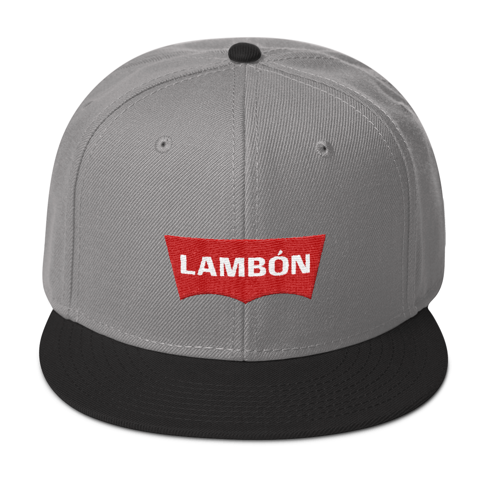 Lambón Snapback Hat  - 2020 - DominicanGirlfriend.com - Frases Dominicanas - República Dominicana Lifestyle Graphic T-Shirts Streetwear & Accessories - New York - Bronx - Washington Heights - Miami - Florida - Boca Chica - USA - Dominican Clothing
