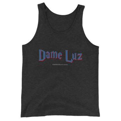 Dame Luz Tank Top  - 2020 - DominicanGirlfriend.com - Frases Dominicanas - República Dominicana Lifestyle Graphic T-Shirts Streetwear & Accessories - New York - Bronx - Washington Heights - Miami - Florida - Boca Chica - USA - Dominican Clothing