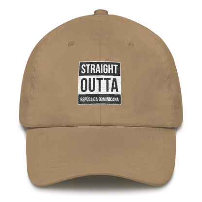 Straight Outta República Dominicana Dad hat  - 2020 - DominicanGirlfriend.com - Frases Dominicanas - República Dominicana Lifestyle Graphic T-Shirts Streetwear & Accessories - New York - Bronx - Washington Heights - Miami - Florida - Boca Chica - USA - Dominican Clothing