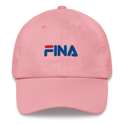 Fina Dad Hat  - 2020 - DominicanGirlfriend.com - Frases Dominicanas - República Dominicana Lifestyle Graphic T-Shirts Streetwear & Accessories - New York - Bronx - Washington Heights - Miami - Florida - Boca Chica - USA - Dominican Clothing