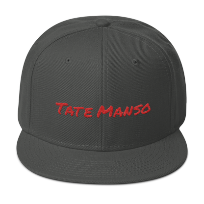Tate Manso Snapback Hat  - 2020 - DominicanGirlfriend.com - Frases Dominicanas - República Dominicana Lifestyle Graphic T-Shirts Streetwear & Accessories - New York - Bronx - Washington Heights - Miami - Florida - Boca Chica - USA - Dominican Clothing