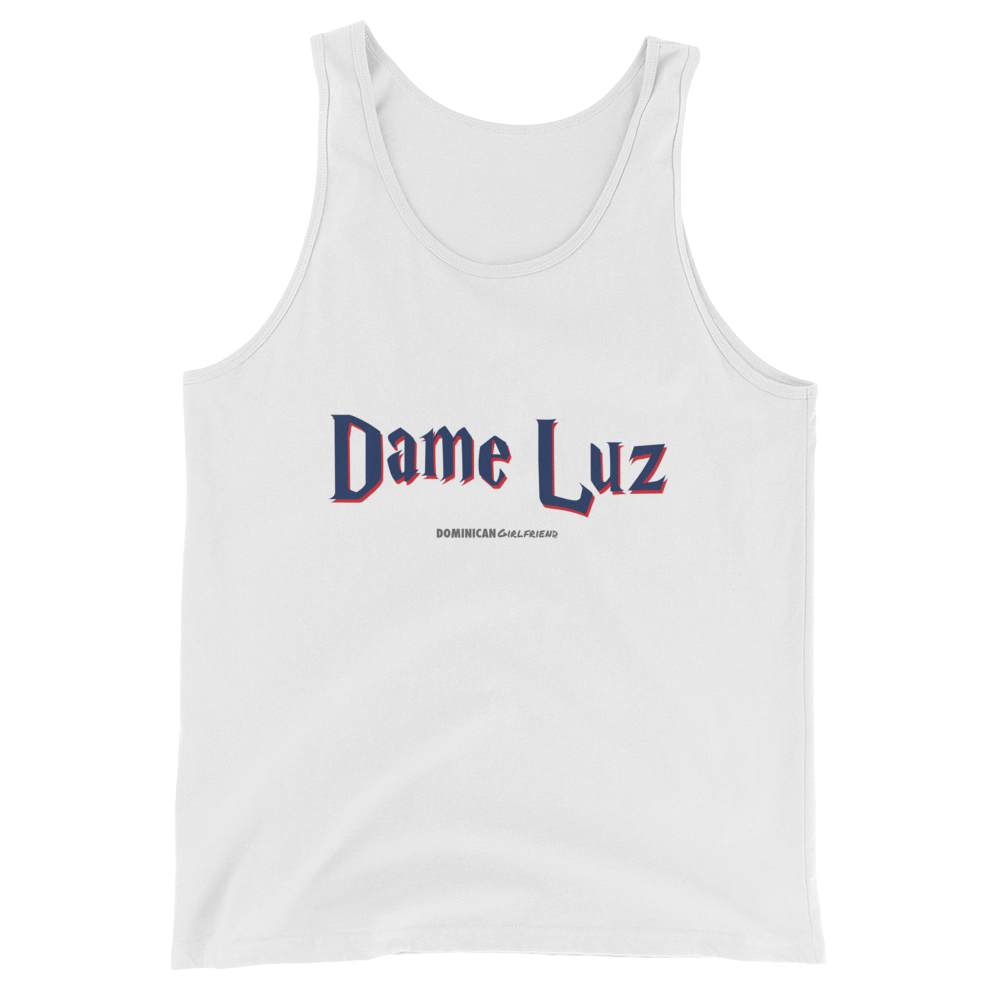 Dame Luz Tank Top  - 2020 - DominicanGirlfriend.com - Frases Dominicanas - República Dominicana Lifestyle Graphic T-Shirts Streetwear & Accessories - New York - Bronx - Washington Heights - Miami - Florida - Boca Chica - USA - Dominican Clothing