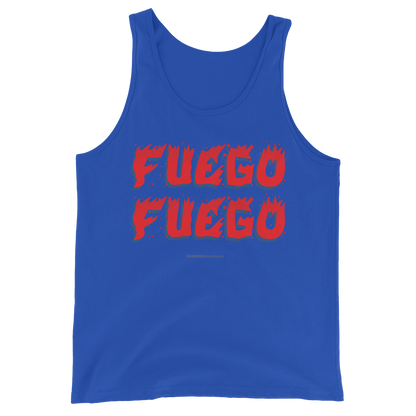 Fuego Tank Top  - 2020 - DominicanGirlfriend.com - Frases Dominicanas - República Dominicana Lifestyle Graphic T-Shirts Streetwear & Accessories - New York - Bronx - Washington Heights - Miami - Florida - Boca Chica - USA - Dominican Clothing