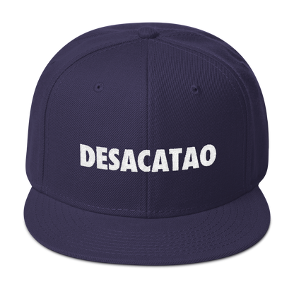 Desacatao Snapback Hat  - 2020 - DominicanGirlfriend.com - Frases Dominicanas - República Dominicana Lifestyle Graphic T-Shirts Streetwear & Accessories - New York - Bronx - Washington Heights - Miami - Florida - Boca Chica - USA - Dominican Clothing