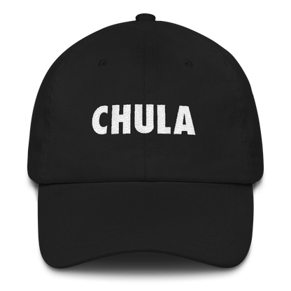 Chula Dad Hat  - 2020 - DominicanGirlfriend.com - Frases Dominicanas - República Dominicana Lifestyle Graphic T-Shirts Streetwear & Accessories - New York - Bronx - Washington Heights - Miami - Florida - Boca Chica - USA - Dominican Clothing