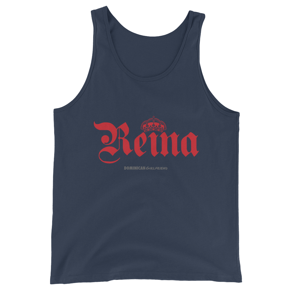Reina Tank Top  - 2020 - DominicanGirlfriend.com - Frases Dominicanas - República Dominicana Lifestyle Graphic T-Shirts Streetwear & Accessories - New York - Bronx - Washington Heights - Miami - Florida - Boca Chica - USA - Dominican Clothing