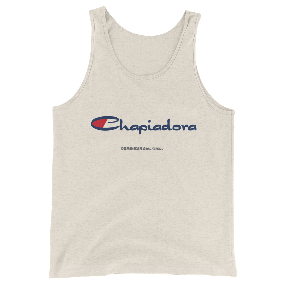 Chapiadora Tank Top  - 2020 - DominicanGirlfriend.com - Frases Dominicanas - República Dominicana Lifestyle Graphic T-Shirts Streetwear & Accessories - New York - Bronx - Washington Heights - Miami - Florida - Boca Chica - USA - Dominican Clothing