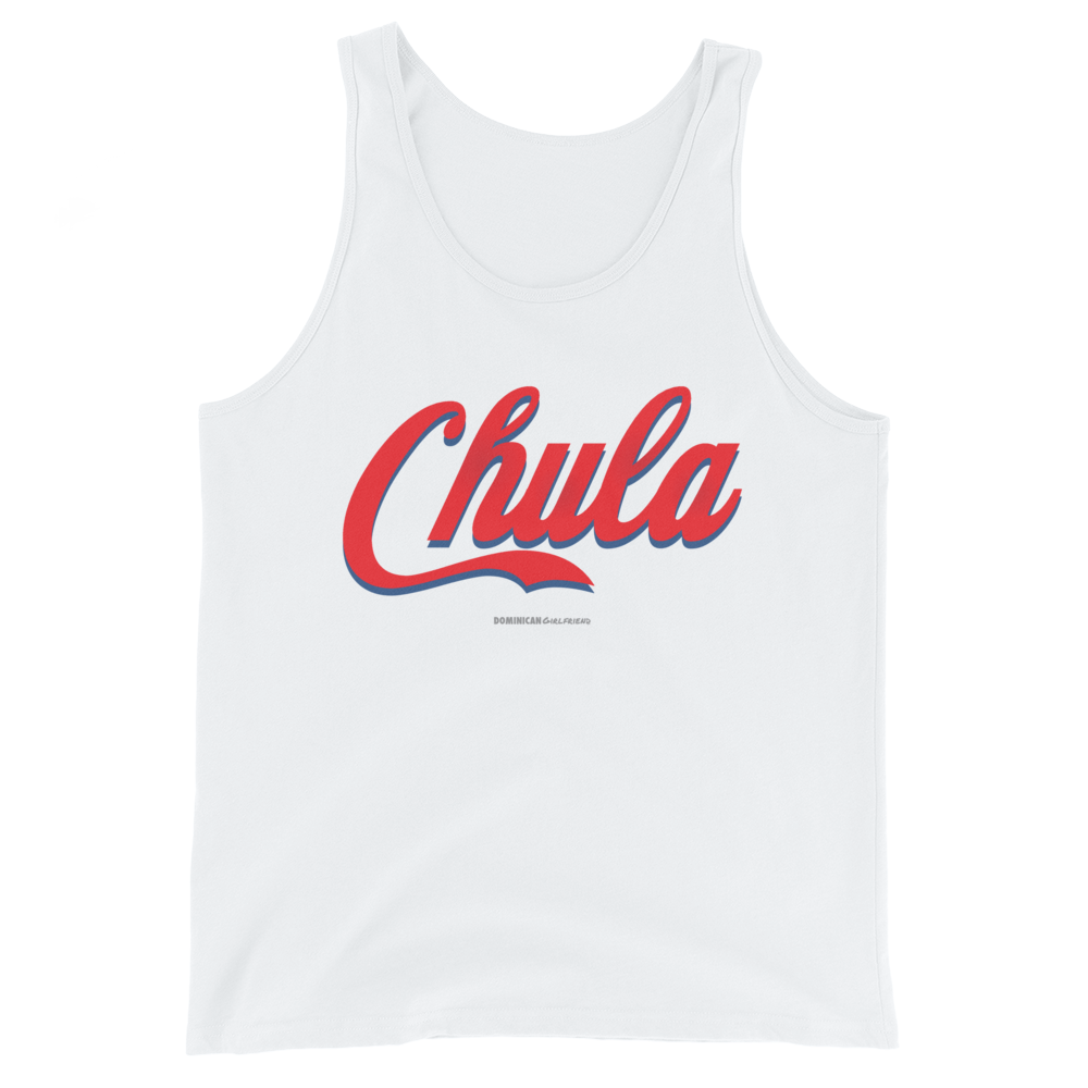 Chula Tank Top  - 2020 - DominicanGirlfriend.com - Frases Dominicanas - República Dominicana Lifestyle Graphic T-Shirts Streetwear & Accessories - New York - Bronx - Washington Heights - Miami - Florida - Boca Chica - USA - Dominican Clothing