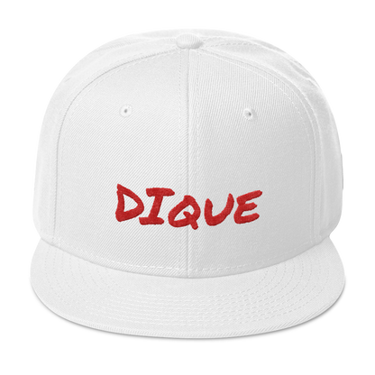 Dique Snapback Hat  - 2020 - DominicanGirlfriend.com - Frases Dominicanas - República Dominicana Lifestyle Graphic T-Shirts Streetwear & Accessories - New York - Bronx - Washington Heights - Miami - Florida - Boca Chica - USA - Dominican Clothing