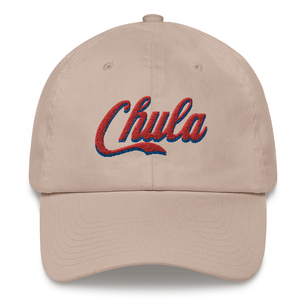 Chula Dad hat  - 2020 - DominicanGirlfriend.com - Frases Dominicanas - República Dominicana Lifestyle Graphic T-Shirts Streetwear & Accessories - New York - Bronx - Washington Heights - Miami - Florida - Boca Chica - USA - Dominican Clothing