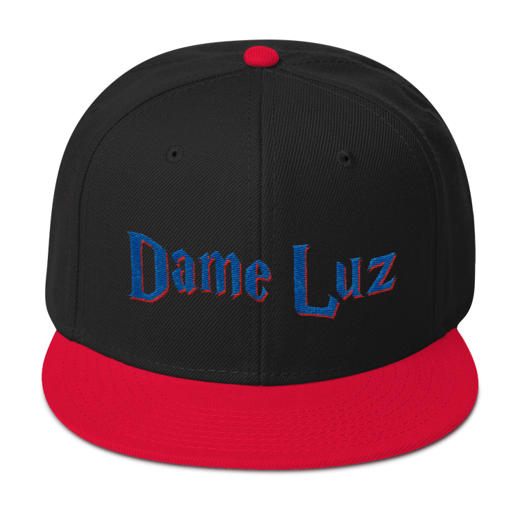 Dame Luz Snapback Hat  - 2020 - DominicanGirlfriend.com - Frases Dominicanas - República Dominicana Lifestyle Graphic T-Shirts Streetwear & Accessories - New York - Bronx - Washington Heights - Miami - Florida - Boca Chica - USA - Dominican Clothing