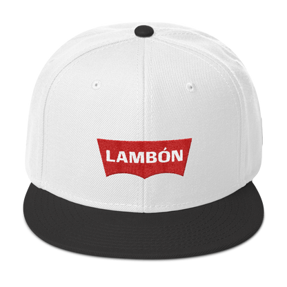Lambón Snapback Hat  - 2020 - DominicanGirlfriend.com - Frases Dominicanas - República Dominicana Lifestyle Graphic T-Shirts Streetwear & Accessories - New York - Bronx - Washington Heights - Miami - Florida - Boca Chica - USA - Dominican Clothing