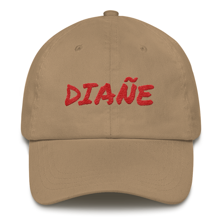Diañe Dad Hat  - 2020 - DominicanGirlfriend.com - Frases Dominicanas - República Dominicana Lifestyle Graphic T-Shirts Streetwear & Accessories - New York - Bronx - Washington Heights - Miami - Florida - Boca Chica - USA - Dominican Clothing