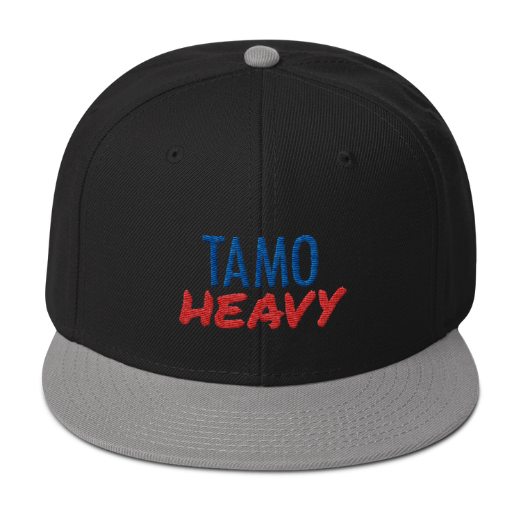 Tamo Heavy Snapback Hat  - 2020 - DominicanGirlfriend.com - Frases Dominicanas - República Dominicana Lifestyle Graphic T-Shirts Streetwear & Accessories - New York - Bronx - Washington Heights - Miami - Florida - Boca Chica - USA - Dominican Clothing