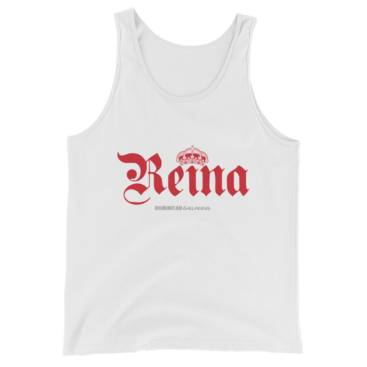 Reina Tank Top  - 2020 - DominicanGirlfriend.com - Frases Dominicanas - República Dominicana Lifestyle Graphic T-Shirts Streetwear & Accessories - New York - Bronx - Washington Heights - Miami - Florida - Boca Chica - USA - Dominican Clothing