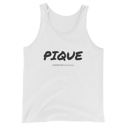 PIQUE Tank Top  - 2020 - DominicanGirlfriend.com - Frases Dominicanas - República Dominicana Lifestyle Graphic T-Shirts Streetwear & Accessories - New York - Bronx - Washington Heights - Miami - Florida - Boca Chica - USA - Dominican Clothing