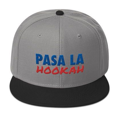 Pasa La Hookah Snapback Hat  - 2020 - DominicanGirlfriend.com - Frases Dominicanas - República Dominicana Lifestyle Graphic T-Shirts Streetwear & Accessories - New York - Bronx - Washington Heights - Miami - Florida - Boca Chica - USA - Dominican Clothing