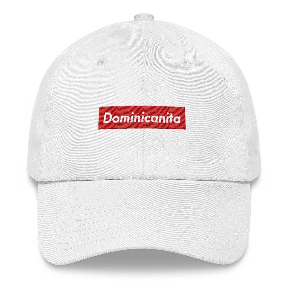 Dominicanita Dad Hat  - 2020 - DominicanGirlfriend.com - Frases Dominicanas - República Dominicana Lifestyle Graphic T-Shirts Streetwear & Accessories - New York - Bronx - Washington Heights - Miami - Florida - Boca Chica - USA - Dominican Clothing