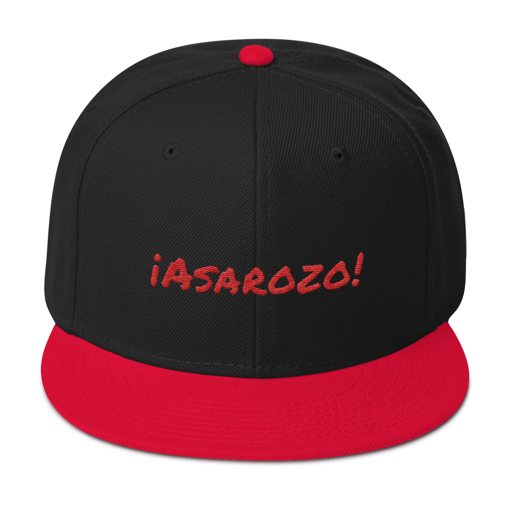 ¡Asaroso! Snapback Hat  - 2020 - DominicanGirlfriend.com - Frases Dominicanas - República Dominicana Lifestyle Graphic T-Shirts Streetwear & Accessories - New York - Bronx - Washington Heights - Miami - Florida - Boca Chica - USA - Dominican Clothing