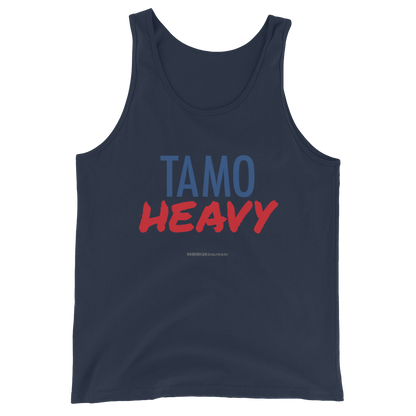 Tamo Heavy Unisex Tank Top  - 2020 - DominicanGirlfriend.com - Frases Dominicanas - República Dominicana Lifestyle Graphic T-Shirts Streetwear & Accessories - New York - Bronx - Washington Heights - Miami - Florida - Boca Chica - USA - Dominican Clothing