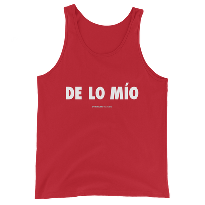 De Lo Mio Tank Top  - 2020 - DominicanGirlfriend.com - Frases Dominicanas - República Dominicana Lifestyle Graphic T-Shirts Streetwear & Accessories - New York - Bronx - Washington Heights - Miami - Florida - Boca Chica - USA - Dominican Clothing