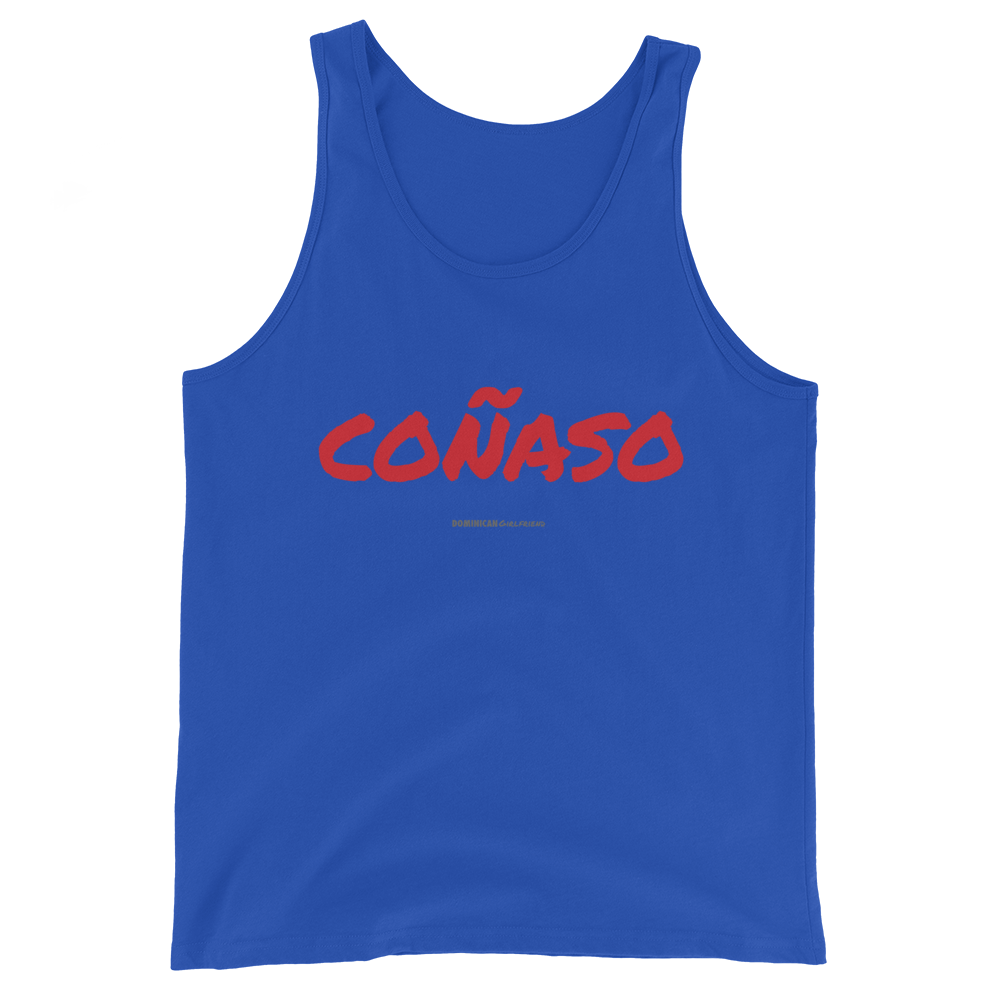 Coñaso Tank Top  - 2020 - DominicanGirlfriend.com - Frases Dominicanas - República Dominicana Lifestyle Graphic T-Shirts Streetwear & Accessories - New York - Bronx - Washington Heights - Miami - Florida - Boca Chica - USA - Dominican Clothing