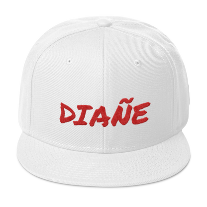 Diañe Snapback Hat  - 2020 - DominicanGirlfriend.com - Frases Dominicanas - República Dominicana Lifestyle Graphic T-Shirts Streetwear & Accessories - New York - Bronx - Washington Heights - Miami - Florida - Boca Chica - USA - Dominican Clothing