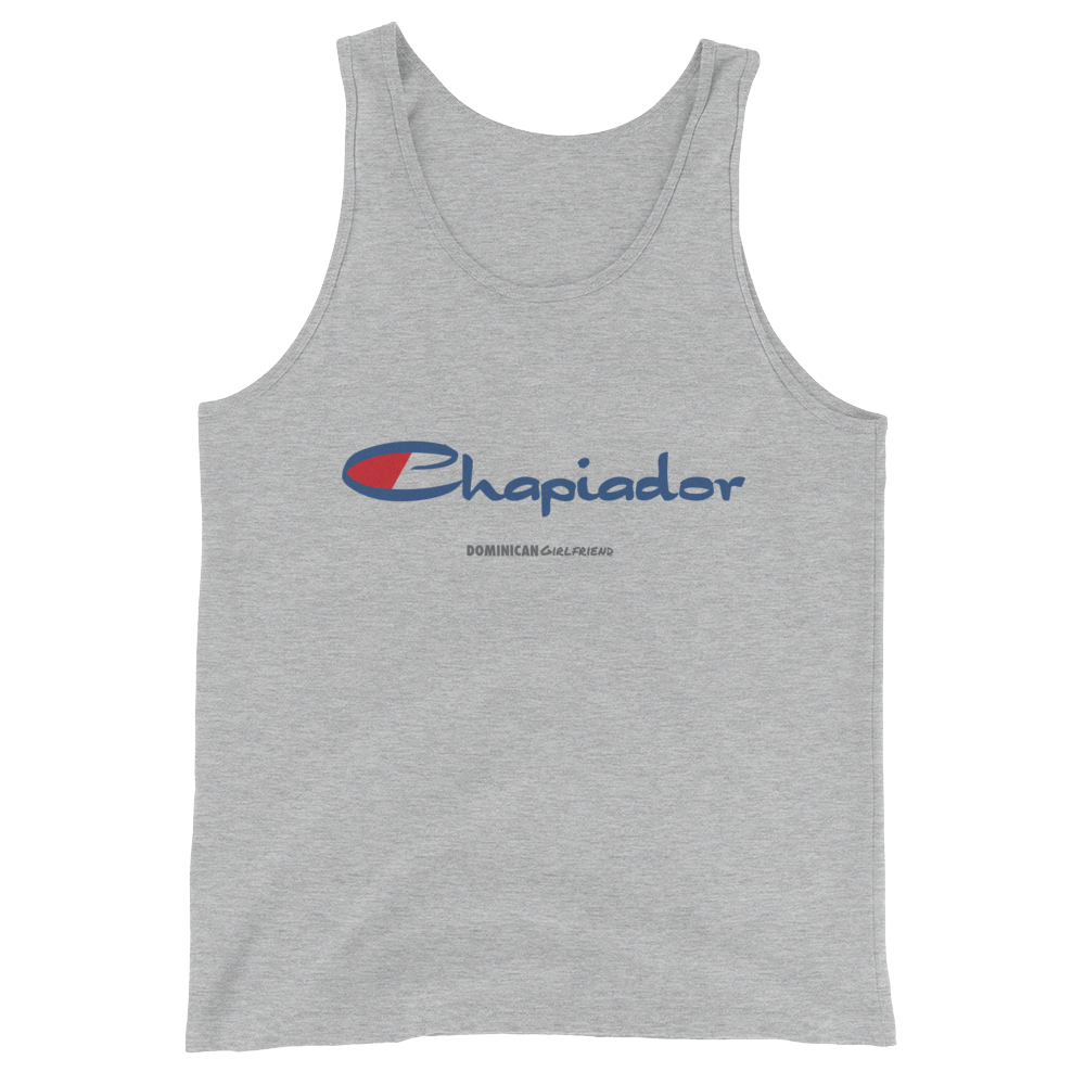 Chapiador Tank Top  - 2020 - DominicanGirlfriend.com - Frases Dominicanas - República Dominicana Lifestyle Graphic T-Shirts Streetwear & Accessories - New York - Bronx - Washington Heights - Miami - Florida - Boca Chica - USA - Dominican Clothing