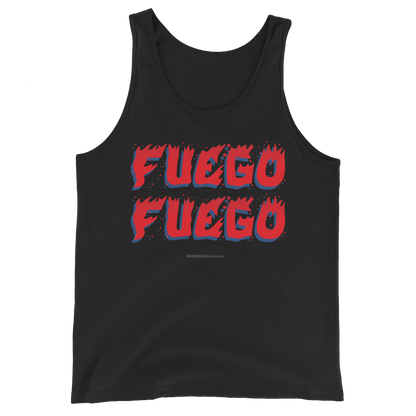 Fuego Tank Top  - 2020 - DominicanGirlfriend.com - Frases Dominicanas - República Dominicana Lifestyle Graphic T-Shirts Streetwear & Accessories - New York - Bronx - Washington Heights - Miami - Florida - Boca Chica - USA - Dominican Clothing