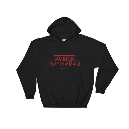Vaina Extrañas Unisex Hoodie  - 2020 - DominicanGirlfriend.com - Frases Dominicanas - República Dominicana Lifestyle Graphic T-Shirts Streetwear & Accessories - New York - Bronx - Washington Heights - Miami - Florida - Boca Chica - USA - Dominican Clothing
