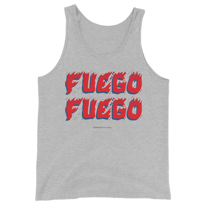 Fuego Tank Top  - 2020 - DominicanGirlfriend.com - Frases Dominicanas - República Dominicana Lifestyle Graphic T-Shirts Streetwear & Accessories - New York - Bronx - Washington Heights - Miami - Florida - Boca Chica - USA - Dominican Clothing