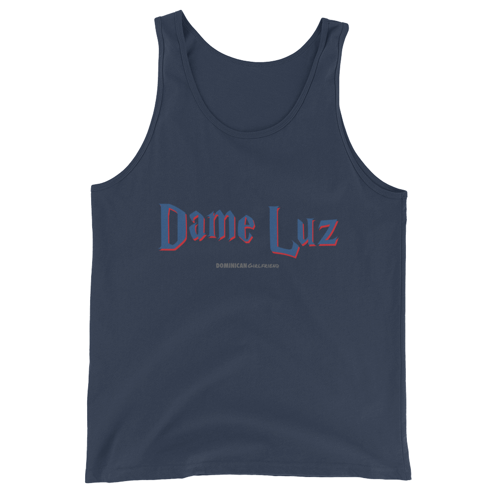 Dame Luz Tank Top  - 2020 - DominicanGirlfriend.com - Frases Dominicanas - República Dominicana Lifestyle Graphic T-Shirts Streetwear & Accessories - New York - Bronx - Washington Heights - Miami - Florida - Boca Chica - USA - Dominican Clothing