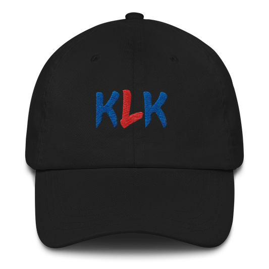 KLK Dad Hat  - 2020 - DominicanGirlfriend.com - Frases Dominicanas - República Dominicana Lifestyle Graphic T-Shirts Streetwear & Accessories - New York - Bronx - Washington Heights - Miami - Florida - Boca Chica - USA - Dominican Clothing