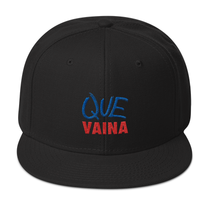 Que Vaina Snapback Hat  - 2020 - DominicanGirlfriend.com - Frases Dominicanas - República Dominicana Lifestyle Graphic T-Shirts Streetwear & Accessories - New York - Bronx - Washington Heights - Miami - Florida - Boca Chica - USA - Dominican Clothing