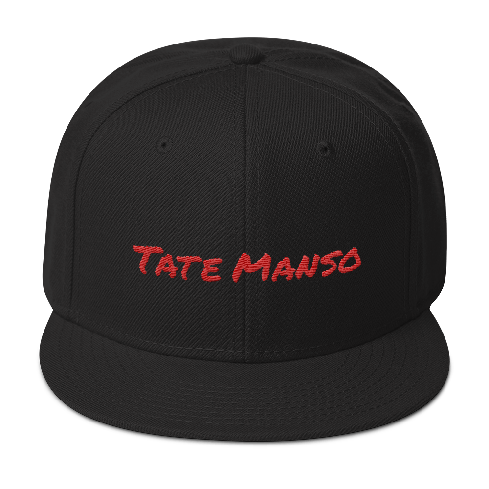 Tate Manso Snapback Hat  - 2020 - DominicanGirlfriend.com - Frases Dominicanas - República Dominicana Lifestyle Graphic T-Shirts Streetwear & Accessories - New York - Bronx - Washington Heights - Miami - Florida - Boca Chica - USA - Dominican Clothing