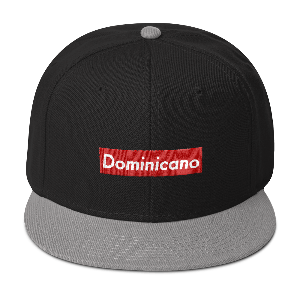 Dominicano Snapback Hat  - 2020 - DominicanGirlfriend.com - Frases Dominicanas - República Dominicana Lifestyle Graphic T-Shirts Streetwear & Accessories - New York - Bronx - Washington Heights - Miami - Florida - Boca Chica - USA - Dominican Clothing