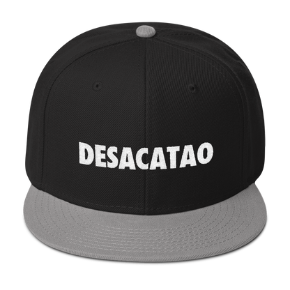 Desacatao Snapback Hat  - 2020 - DominicanGirlfriend.com - Frases Dominicanas - República Dominicana Lifestyle Graphic T-Shirts Streetwear & Accessories - New York - Bronx - Washington Heights - Miami - Florida - Boca Chica - USA - Dominican Clothing