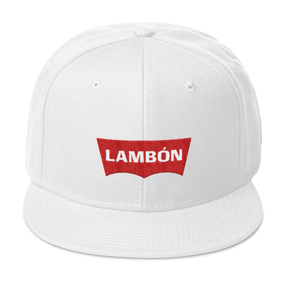 Lambón Snapback Hat  - 2020 - DominicanGirlfriend.com - Frases Dominicanas - República Dominicana Lifestyle Graphic T-Shirts Streetwear & Accessories - New York - Bronx - Washington Heights - Miami - Florida - Boca Chica - USA - Dominican Clothing