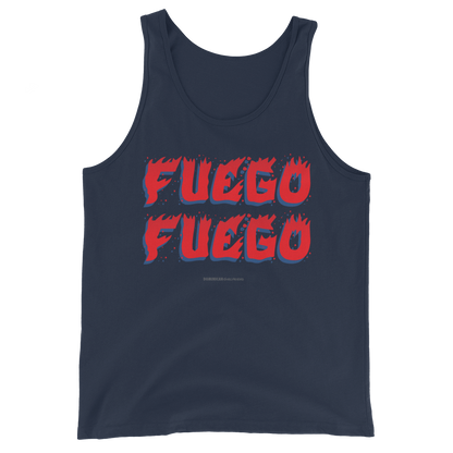 Fuego Tank Top  - 2020 - DominicanGirlfriend.com - Frases Dominicanas - República Dominicana Lifestyle Graphic T-Shirts Streetwear & Accessories - New York - Bronx - Washington Heights - Miami - Florida - Boca Chica - USA - Dominican Clothing