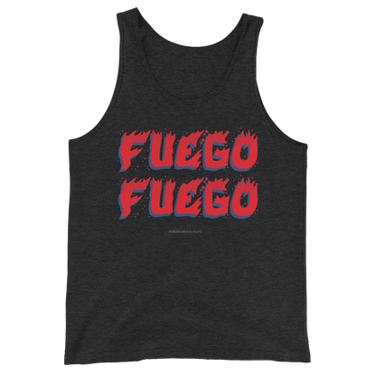 Fuego Tank Top  - 2020 - DominicanGirlfriend.com - Frases Dominicanas - República Dominicana Lifestyle Graphic T-Shirts Streetwear & Accessories - New York - Bronx - Washington Heights - Miami - Florida - Boca Chica - USA - Dominican Clothing