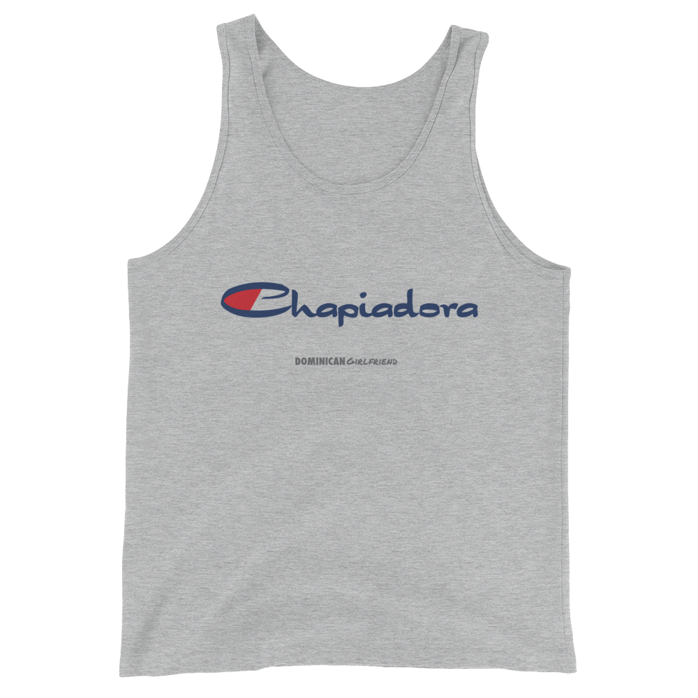 Chapiadora Tank Top  - 2020 - DominicanGirlfriend.com - Frases Dominicanas - República Dominicana Lifestyle Graphic T-Shirts Streetwear & Accessories - New York - Bronx - Washington Heights - Miami - Florida - Boca Chica - USA - Dominican Clothing